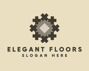 Flooring Design Pattern logo design