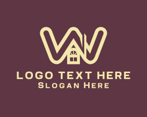 Storage - Apartment Housing Letter W logo design