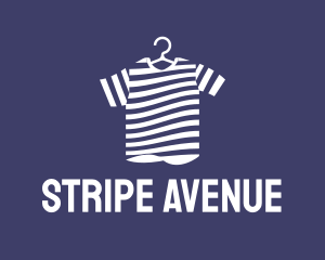 Striped - Striped Tee Shirt logo design