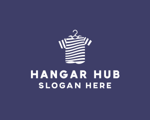 Striped Tee Shirt logo design