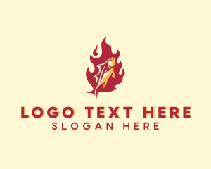 Hot - Hot Grill Fish logo design