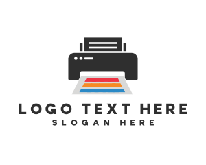 Design - Creative Printer Paper logo design