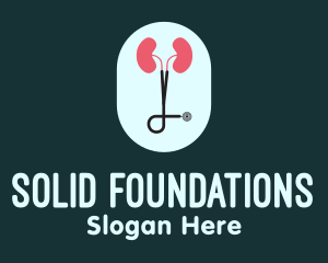 Medical Kidney Stethoscope Logo