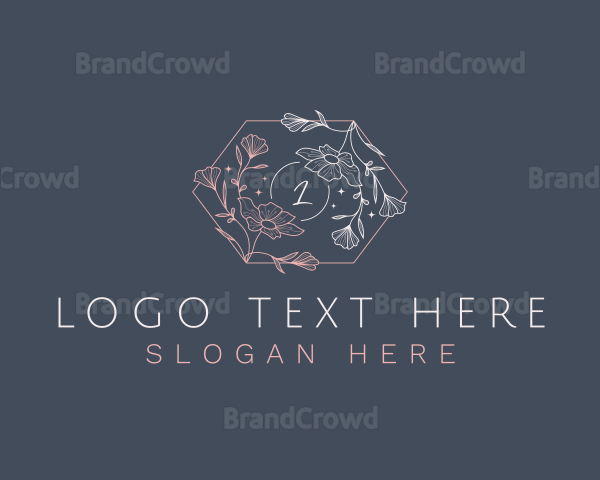 Floral Bloom Beauty Logo