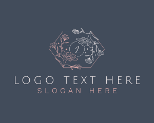 Floral Bloom Beauty logo design