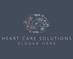 Floral Bloom Beauty logo design