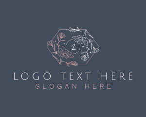 Floral Bloom Beauty Logo