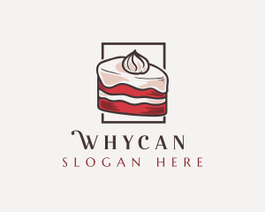 Sweet Dessert Cake Logo