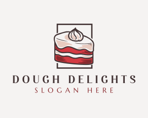 Dough - Sweet Dessert Cake logo design