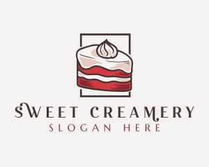 Sweet Dessert Cake logo design