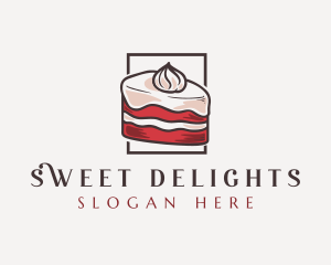 Sweet Dessert Cake logo design