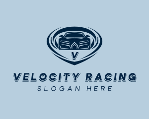 Automobile Racing Vehicle logo design