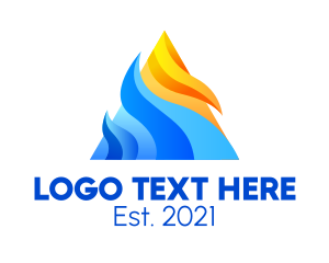 Modern - Modern Triangular Energy logo design
