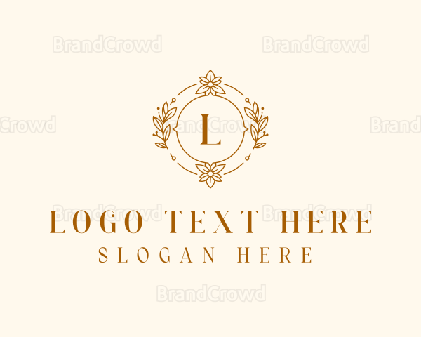 Wedding Floral Boutique Logo