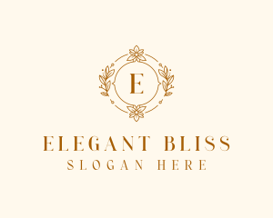 Wedding Floral Boutique logo design