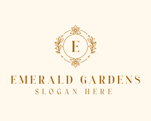 Wedding Floral Boutique logo design