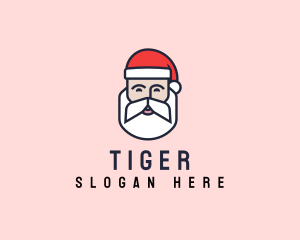 Merrymaking - Santa Claus Christmas logo design