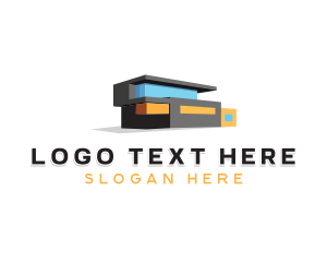 Architect - Property Contractor Architect logo design