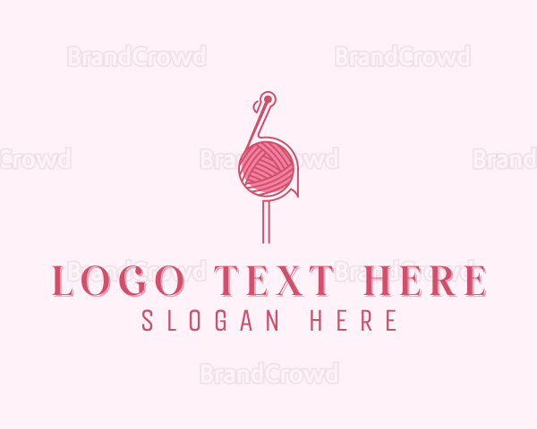 Weaving Crochet Yarn Logo