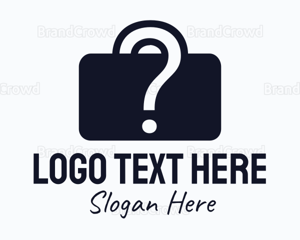 Question Briefcase Mystery Logo