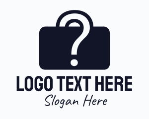 Employee - Question Briefcase Mystery logo design