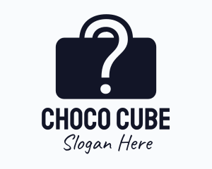 Employee - Question Briefcase Mystery logo design