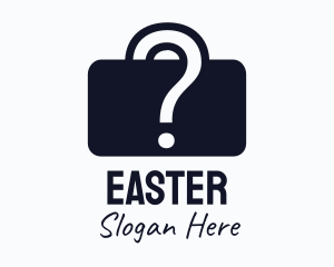 Career - Question Briefcase Mystery logo design