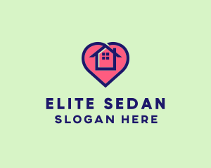 Heart - Heart Real Estate Property logo design