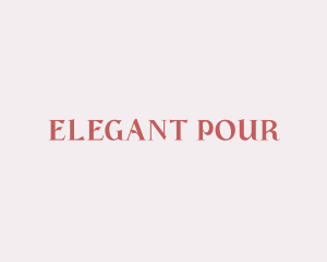 Luxurious Elegant Brand logo design