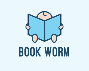 Book - Baby Bedtime Story Book logo design