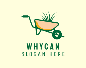 Ecologicial - Wheelbarrow Gardening Plant logo design