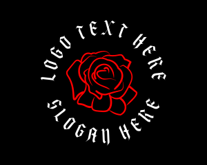 Tattoo - Gothic Rose Tattoo logo design