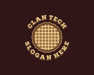 Sweet Waffle Baking Logo