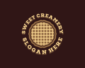 Sweet Waffle Baking logo design