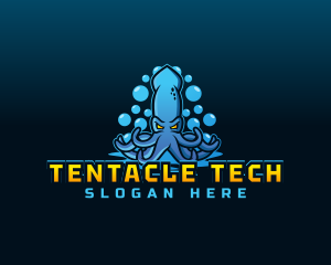 Tentacle - Monster Kraken Esports logo design