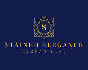 Elegant Jewel Flower logo design