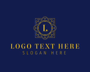 Elegant Jewel Flower Logo