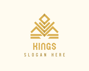 Regal King Crown logo design