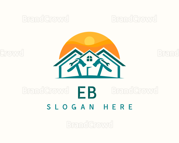 House Construction Tools Logo