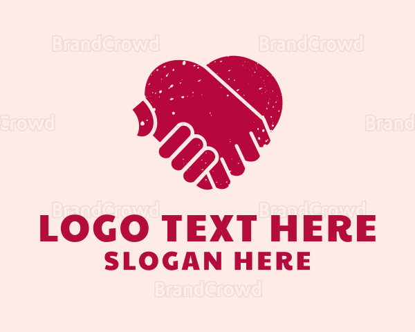 Heart Hands Love Logo