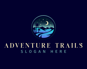 Desert Travel Adventure logo design