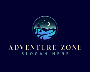 Desert Travel Adventure logo design