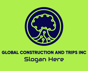 Green Tech Tree  Logo