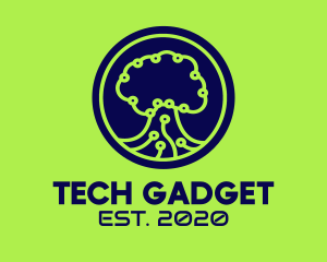 Device - Green Tech Tree logo design