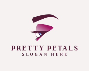 Beauty Eyeshadow Cosmetics logo design