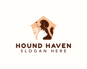 Pet Shelter Veterinarian logo design