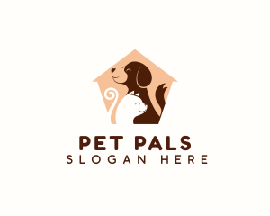 Pet Shelter Veterinarian logo design