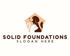 Hound - Pet Shelter Veterinarian logo design