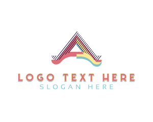 Stylish - Creative Multimedia Letter A logo design