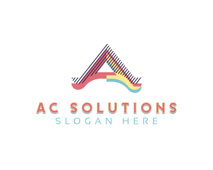 Creative Multimedia Letter A logo design